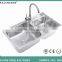 SS304 restaurant double Stainless Steel Kitchen Sinks
