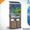 Advertising trash bins / Multifuction comminity solar light box with waste can