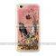 for samsung galaxy j7 j2 S7 bling wallet android lumia crystal liquid phone cover case for iphone 7