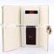 2016 New design wallet Women woven Leather Wallet Clutch Wallet with Heart-shaped Hasp