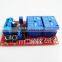 DC 12V 2 Channel Self-lock Interlock Triggered Relay Module 3 IN 1
