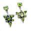 A3113 Sterling Silver Peridot. Earrings, Semiprecious Earrings, online jewellery