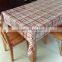 wholesale real silk pvc tablecloth simple design for dining