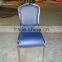 high quality stacking wedding iron plate banquet chair for hotel
