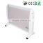 Wall mounted panel infrared radiation heater with IP24,overheat protection,tip-over protection,adjustable thermostat