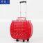 Fashion PU Wheeled Travel Bag 20inch Trolley Vintage Suitcase Boxes