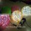 Acylic Led 3d Motif Lights Outdoor 3d Christmas Lights Led Sphere Holiday Balls Street Decorations