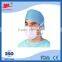 Hot sale pink 20+20+25g PP tie-on disposable medical dust doctor face mask with CE FDA NELSON report