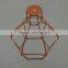 Vintage style industrial lamp guard cage ,Edison bulb suspended pendant light