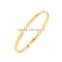 Memories Bangles With Customize Design Word 'BE HAPPY' With 4mm/7mm Width