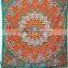 Green Star Mandala Tapestry Wall Hanging Wall Tapestry Mandala Wholesale Indian Tapestry