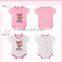 wholesale pink cartoon baby romper for baby girl newborn bodysuit                        
                                                                                Supplier's Choice