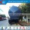 Plastic-lined steel Chemical liquied semitrailer chemical tanker truck for HCl chemical tank truck semi-trailer