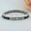 Wholesales Jewelry for Boys and Girls With Full Magnetic Bracelet With Black Zircon Stone