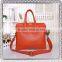 2016 New populor concise and easy office ladies and girls leather shoulder handbag wholesale concise and easy handbag