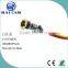 Diameter 4mm six LED lights industrial endoscope cmos camera module