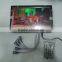 10'' Inch LCD battery powered video media player display with button