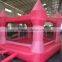 Residential 420D Nylon Pink Indoor Mini Bouncy Castle Folding Baby Bouncer Inflatable Toys for Kids