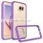 Multi-color TPU+PC candy soft clear case for samsung galaxy s7