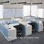 4 Person Table Office Fuiniture Workstation And Partition