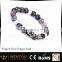 Natural stone bead jewelry buddha/dragon/skull head bead bracelet