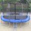 Outdoor Oval Bouce Trampoline With Inside Safety Net