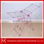 stainless steel ground foldable clothes drying rack stand