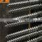 conical twin screw barrel for pvc pipe Extruder machine