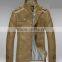 new mens casual fashion slim leather Coat
