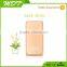 Hot sell in world portable mini 4000mah wood power bank slim battery charger for mobile phone