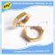 China manufacturer customized brass hexagon bolt and nuts