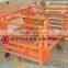 Nesting warehouse iron stackable rack/stacking frame