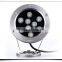 colorful outdoor fountains light led underwater light 12W RGB 24V