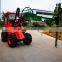 4WD wheel loader DY1150 small agricultural farming machine