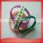 Custom embossed/imprinted/printed logo Silicone Wristband / silicone bracelet / rubber bracelet