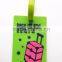 Letter Travel Custom Shaped PVC Luggage Tags Soft Rubber Bag Tag Wholesale