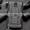 Heavy duty case for samsung galaxy note 4 and note3 combo hybrid case