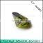 2.00mm Peridot Color Round Shape CZ Gems