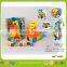 plastic baby toy luggage block