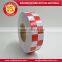 high visibility checkered reflective tape for tuck