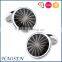 Best Quality Hot Sale Black Enamel Designer Cufflinks