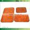 4 Pieces Wood Woven Tray Set, Wooden Serving Tray