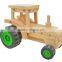 factory price FSC DIY nature wood antique educational wooden tank