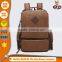 Fashionable School waxed Vintage Canvas Backpack