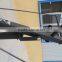 Professional jimmy jib video camera crane with 6m octagonal arms and motorized head