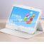 2015 White pu Leather Case for Universal 10inch Tablet Protective Leather Case Flip Cover With Stand