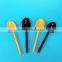 new Colored disposable small plastic spoons yogurt wholesale