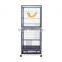 Pawhut 59" Indoor Hutch Small Animal Pet Cage with Stand - Black