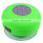 Water Resistant Mini Portable Shower Bluetooth Speaker with Sucker for Mobile Phone