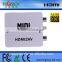 HDMI to AV converter Mini RCA/CVBS/AV to HDMI 720P/1080P Video Upscaling Converter Adapter For HD TV